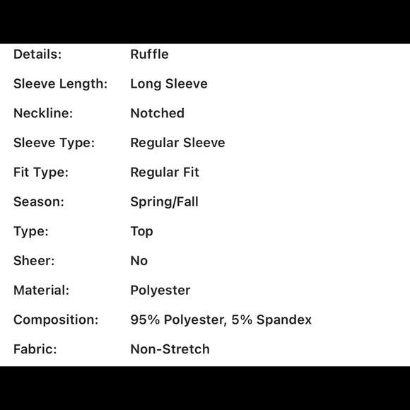 TOP NWOT - Picture 7 of 8